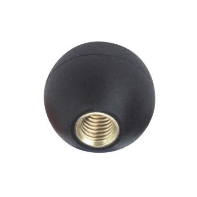 MATT FINISH BALL KNOB FEMALE BRASS INSERT