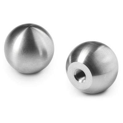 STAINLESS STEEL BALL KNOB FEMALE THREAD