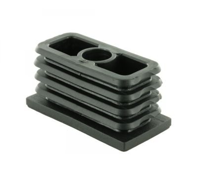 THREADED RECTANGULAR RIBBED INSERT NYLON