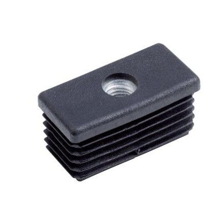 METAL-THREADED RECTANGULAR INSERT