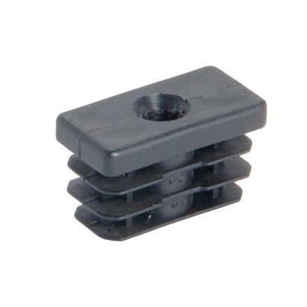 THREADED RECTANGULAR INSERT - RIBBED SHANK