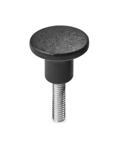 MUSHROOM KNOB MALE THREAD